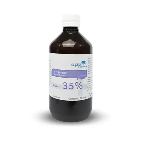VIC REMOV ETER ALCOOLIZADO 35% VIC PHARMA 500ML