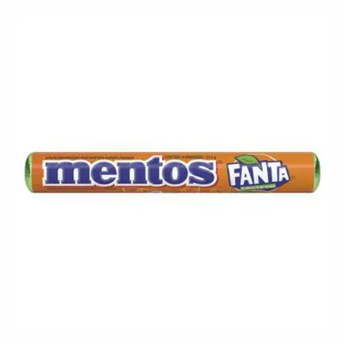 BALA LARANJA FANTA MENTOS 38G