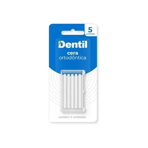 CERA ORTODÔNTICA COM 5 UNIDADES DENTIL
