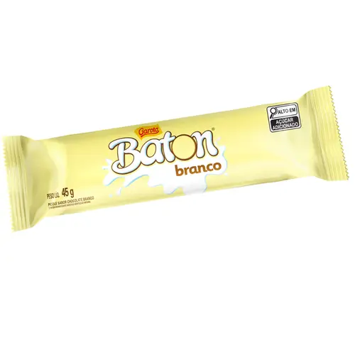 PICOLÉ BATON BRANCO GAROTO 45G