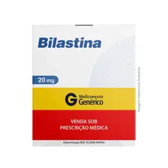 BILASTINA 20MG COM 30 COMPRIMIDOS NEO QUIMICA