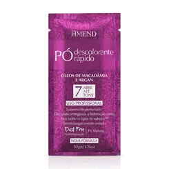 PÓ DESCOLORANTE ÓLEOS DE MACADÂMIA E ARGAN AMEND 50G