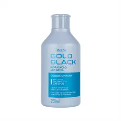 CONDICIONADOR HIDRATACAO NUTRITIVA GOLD BLACK AMEND 250ML
