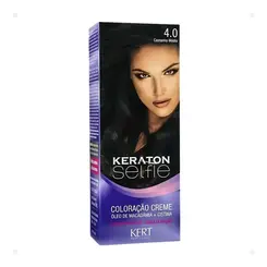 TINTA 4.0 CASTANHO MEDIO SELFIE KERATON 50G