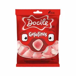 BALA GELATINA BEIJO DOCILE 15G