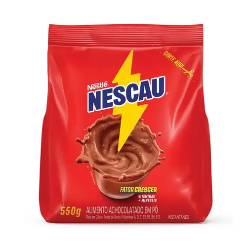 ACHOCOLATADO EM PÓ NESCAU NESTLE 550G