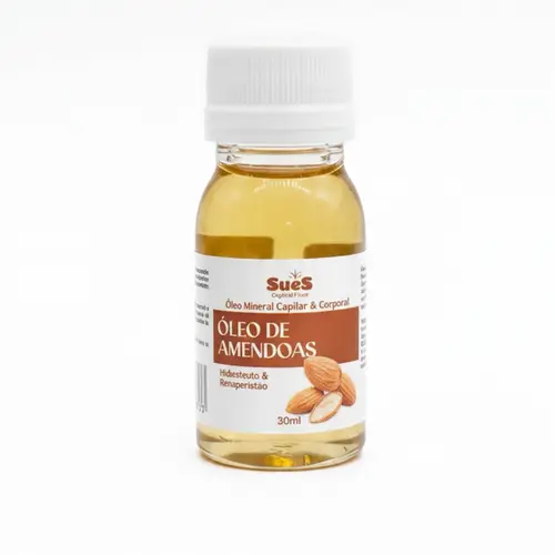 ÓLEO MINERAL CAPILAR AMENDOAS SUES 30ML