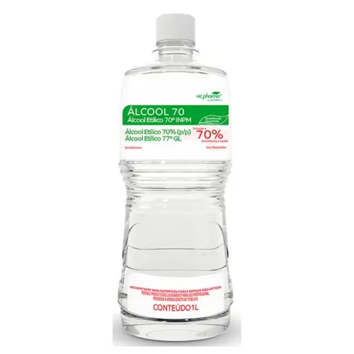 ALCOOL 70 VIC PHARMA 1 LITRO
