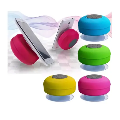 CAIXA DE SOM BLUETOOTH A PROVA D'AGUA AL-06 CORES DIVERSAS