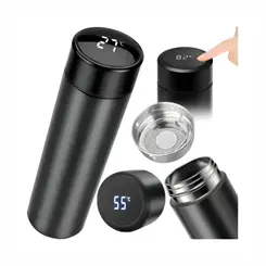GARRAFA TERMICA INTELIGENTE DISPLAY DE TEMPERATURA SMART CUP 500ML
