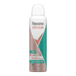 DESODORANTE AEROSSOL REFRESH CLINICAL REXONA 150ML