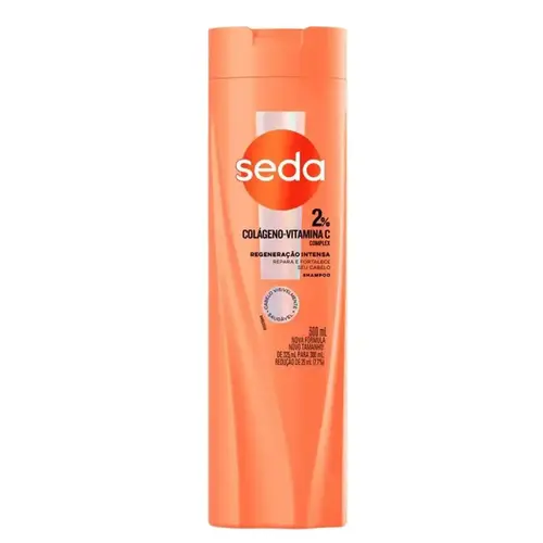 SHAMPOO REGENERAÇAO INTENSA COLAGENO E VITAMINA C SEDA 300ML