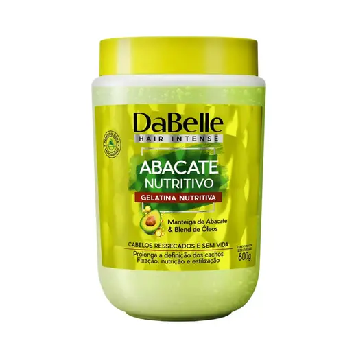 GELATINA ABACATE NUTRITIVO DABELLE 800G
