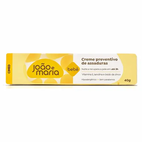 CREME DE ASSADURA BEBE JOÃO E MARIA CIMED 40G