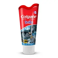 GEL DENTAL INFANTIL FUIT BATMAN & MULHER MARAVILHA SMILES COLGATE 100g
