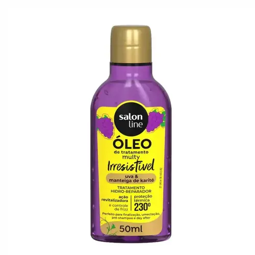 OLEO IRRESISTIVEL UVA SALON LINE 50ML