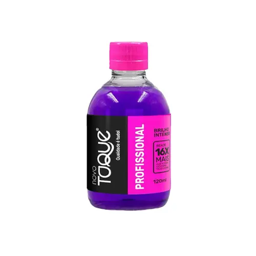 ESMALTE TRATAMENTO PARA UNHAS EXTRA BRILHO NOVO TOQUE 120ML