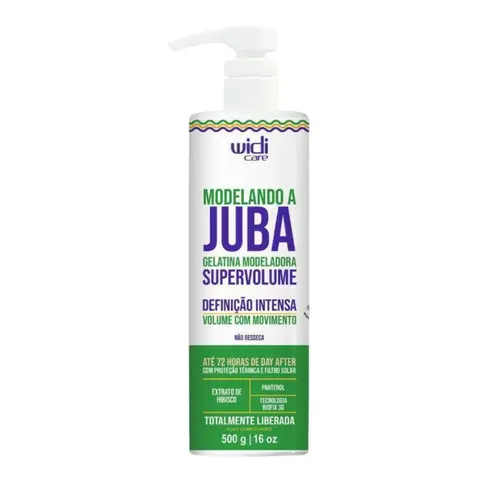 GELATINA SUPER VOLUME ATIVANDO A JUBA WIDE CARE 500G