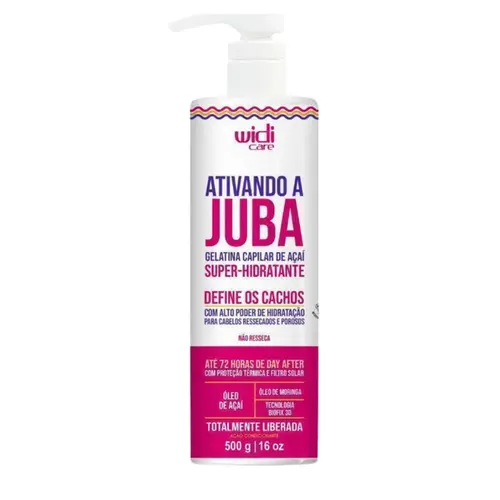 GELATINA HIDRATANTE AÇAI ATIVANDO A JUBA WIDE CARE 500G