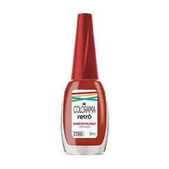 ESMALTE NARIZ DE PALHAÇO RETRO COLORAMA 8ML