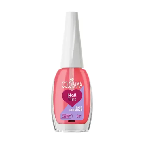 ESMALTE BASE NUTRITIVA NAIL TINT COLORAMA 8ML