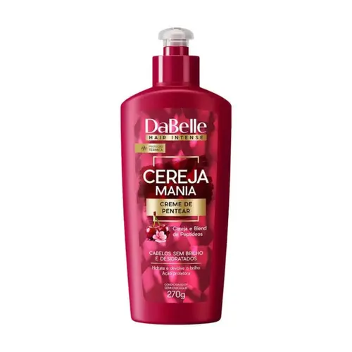 CREME PARA PENTEAR CEREJA MANIA DABELLE 270G