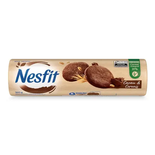 BISCOITO NESFIT CACAU E CEREAIS NESTLE 160G