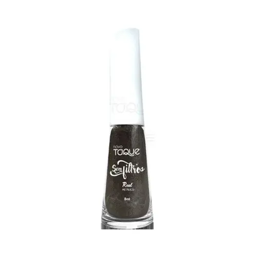 ESMALTE REAL METALICO SEM FILTROS NOVO TOQUE 8ML