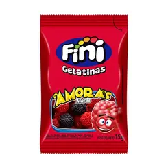 BALAS DE GELATINAS AMORAS FINI 15G