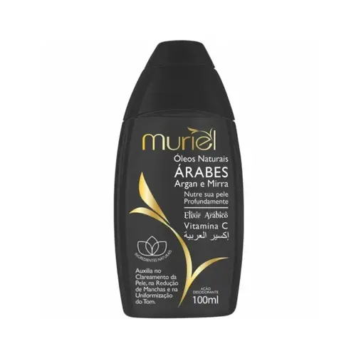 OLEO ARABES ARGAN E MIRRA MURIEL 100ML