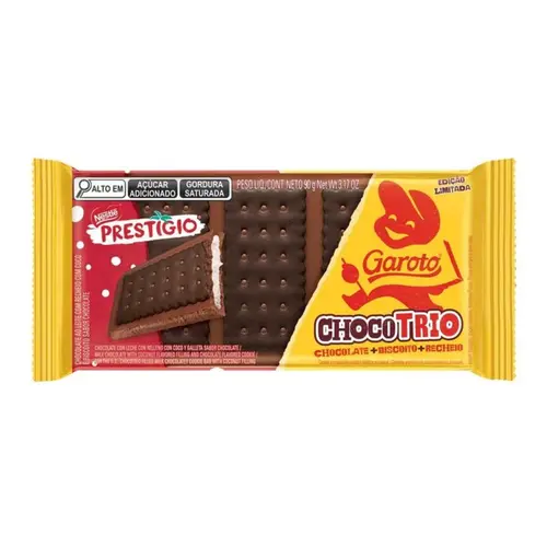 BARRA CHOCOTRIO PRESTIGIO NESTLE 90G
