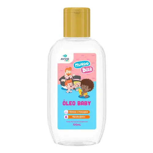 OLEO BABY COM VITAMINA E MUNDO BITA AVVIO 100ML