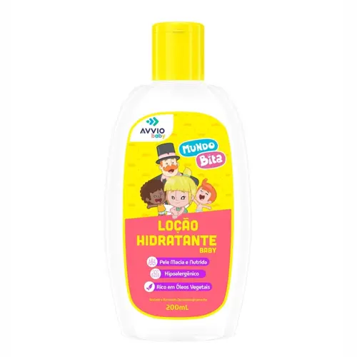 LOÇÃO HIDRATANTE BABY MUNDO BITA AVVIO 200ML