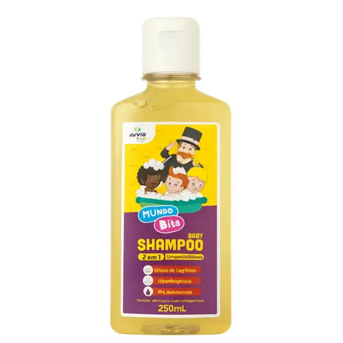 SHAMPOO 2 EM 1 BABY MUNDO BITA AVVIO 250ML