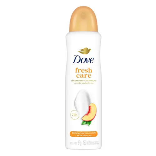 DESODORANTE AEROSOL FRESH CARE PÊSSEGO DOVE 150ML