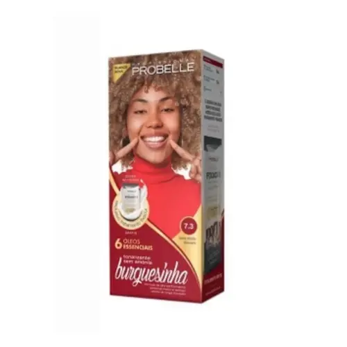 TINTURA 7.3 LOURO MEDIO DOURADO BURGUESINHA