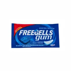 CHICLETE HORTELA FREEGELLS COM 5 UNIDADES
