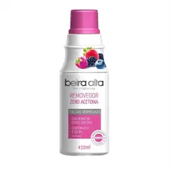 REMOVEDOR SEM ACETONA FRUTAS VERMELHAS BEIRA ALTA 450ML