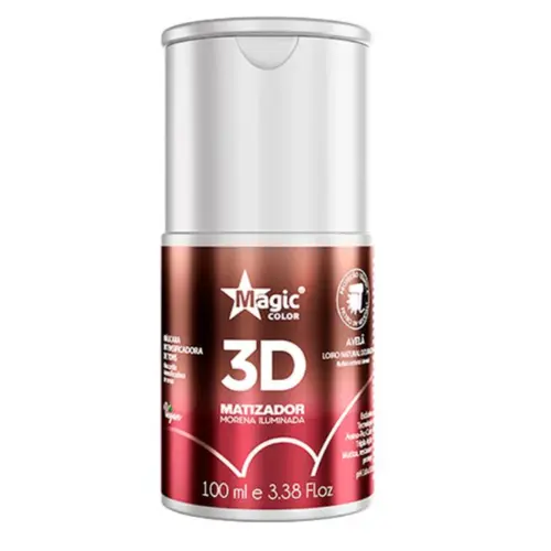 MATIZADOR 3D MORENA ILUMINADA AVELÃ MAGIC COLOR 100ML
