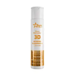 GLOSS MATIZADOR 3D MORENA ILUMINADA AMÊNDOA MAGIC COLOR 300ML