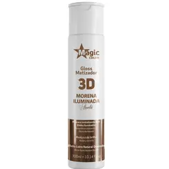GLOSS MATIZADOR 3D MORENA ILUMINADA AVELÃ MAGIC COLOR 300ML