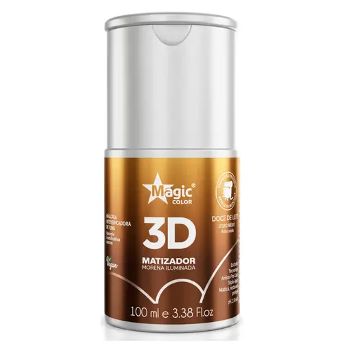 MATIZADOR 3D MORENA ILUMINADA DOCE DE LEITE MAGIC COLOR 100ML