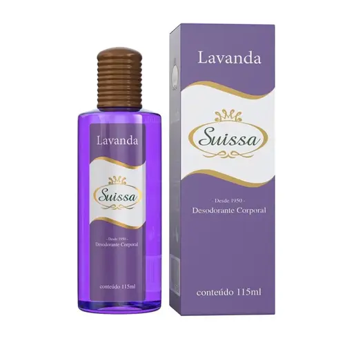 COLONIA DESODORANTE CORPORAL LAVANDA SUISSA 115ML