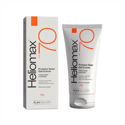 PROTETOR SOLAR GEL CREME 70FPS HELIOMAX 50G