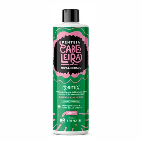 PENTEIA CABELEIRA 3 EM 1 BABOSA E ALECRIM TRI HAIR 500ML