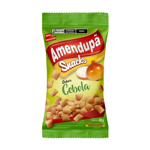 SALGADINHO CEBOLA AMENDUPA 40G