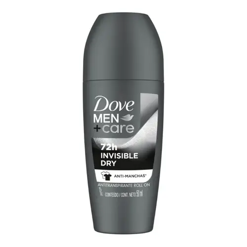 DESODORANTE ROLL ON MEN INVISIBLE DRY DOVE 50ML