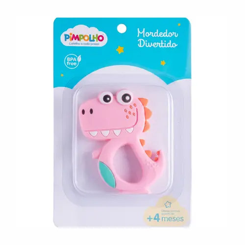 MORDEDOR INFANTIL ROSA PIMPOLHO REF-94281