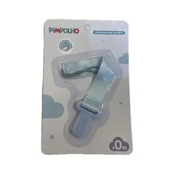 PRENDEDOR DE CHUPETA CINZA PIMPOLHO REF-0462