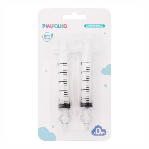 KIT LAVADOR NASAL COM 2 UNIDADE PIMPOLHO REF-1113